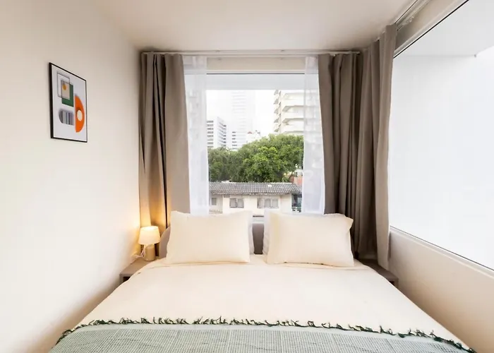 2 Bedrooms For 4 Guests With Terrace In The Heart Of Sathorn *