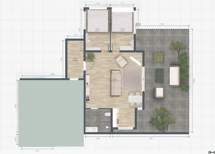 2 Bedrooms For 4 Guests With Terrace In The Heart Of Sathorn 아파트